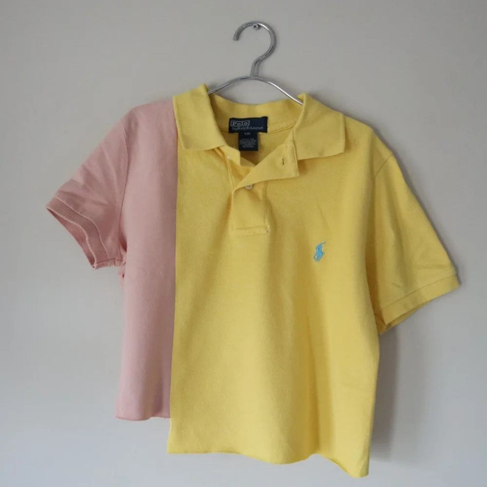Reworked Cropped Polo Ralph Polo Shirt - Picture 4 of 7